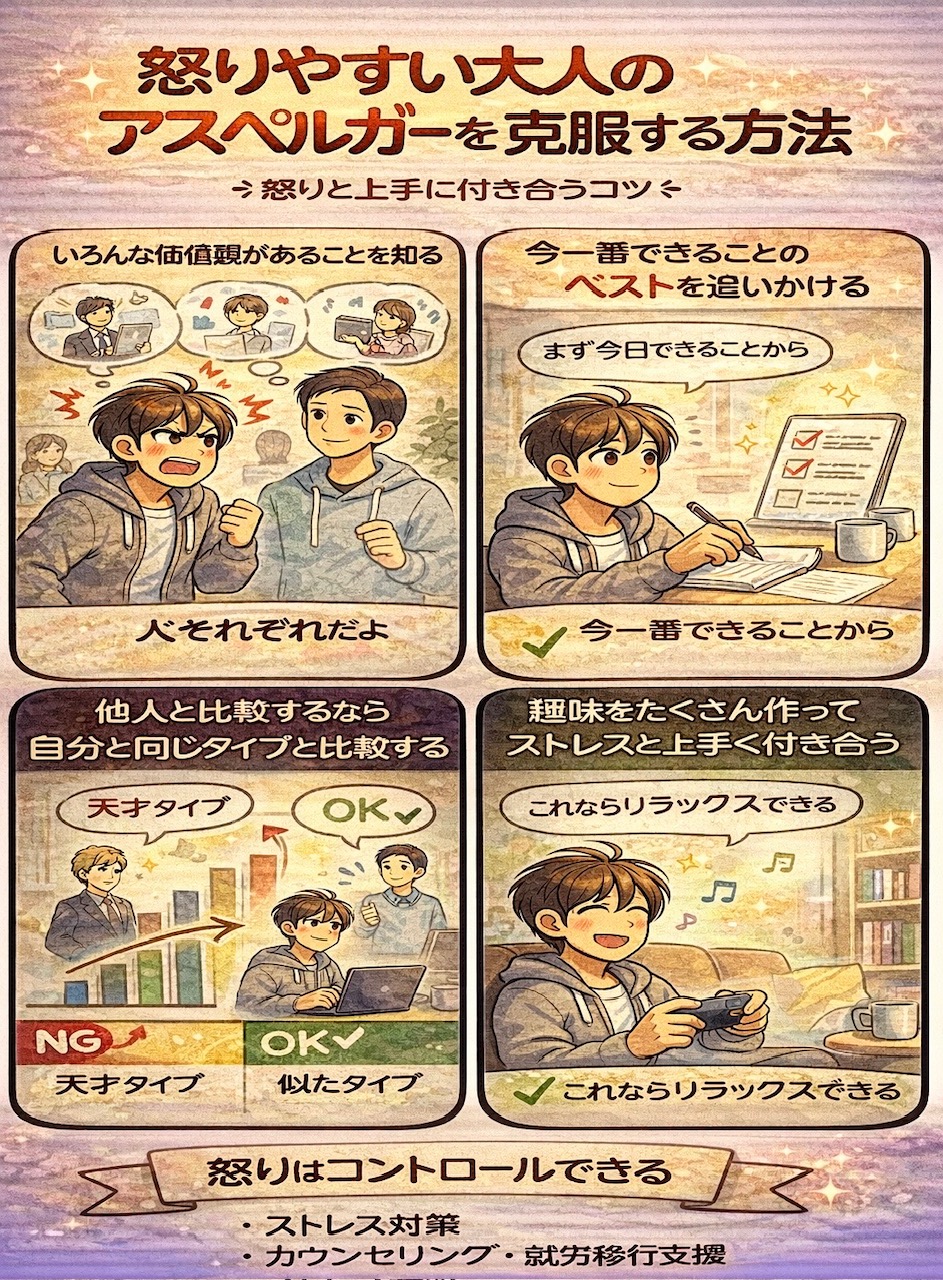 怒りやすい大人のアスペルガー