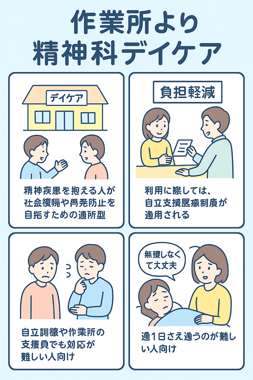 作業所からデイケア