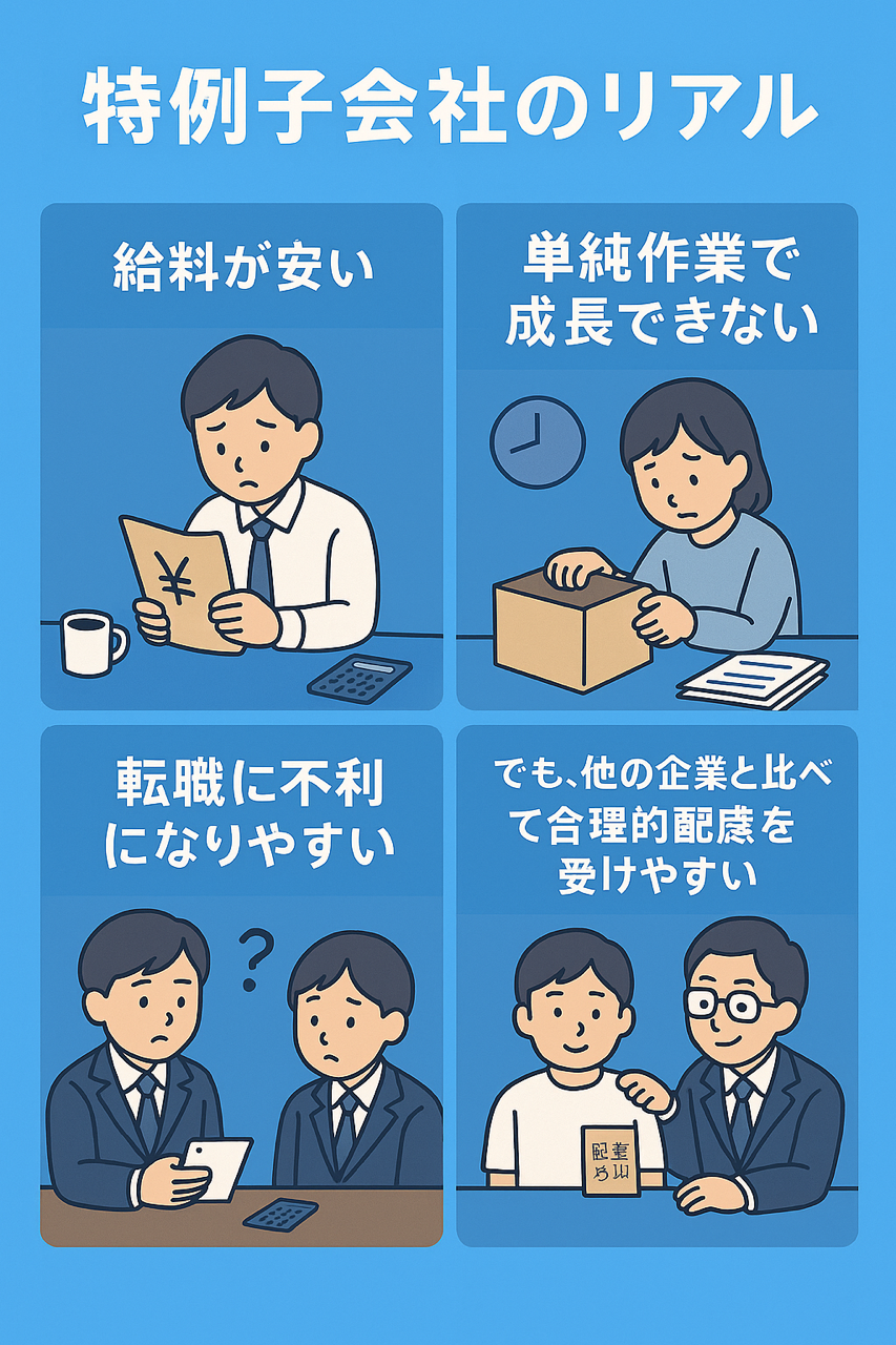 特例子会社のリアル
