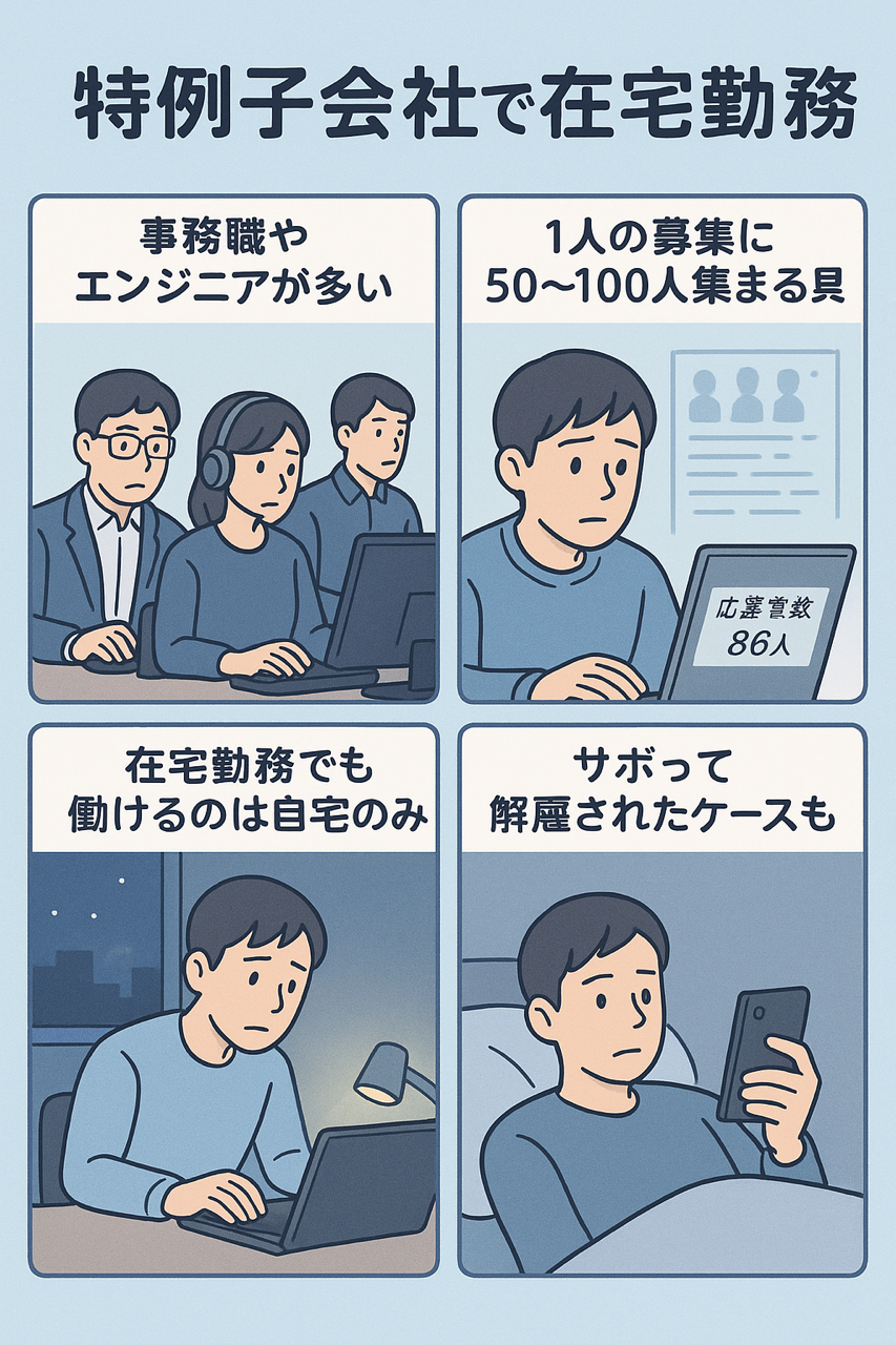 テレワークにこだわりすぎず、通勤型との併用も選択肢