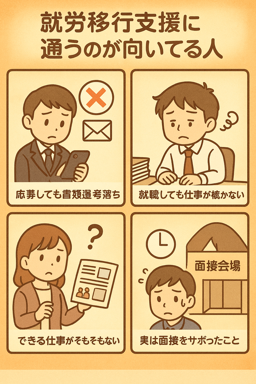 就労移行支援に通うことが向いてる人