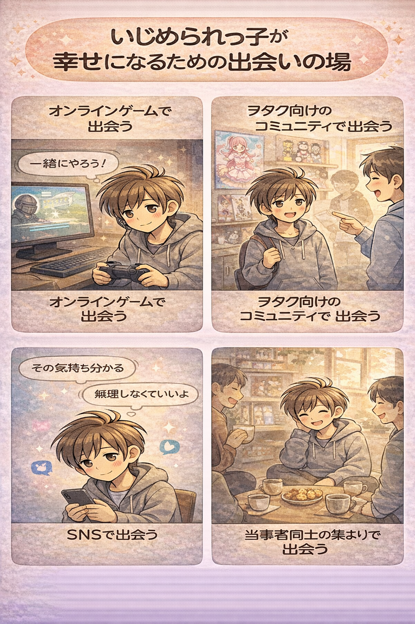 >いじめられっ子が幸せになるための方法は人生を楽しむことから