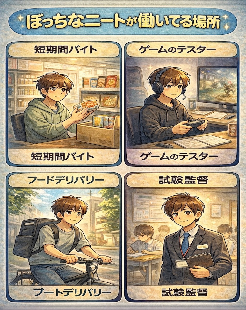 ぼっちなニートが働いてる場所