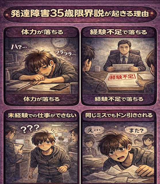 発達障害35歳限界説が起きる理由