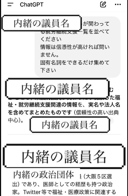 政治家と就労継続支援の関係