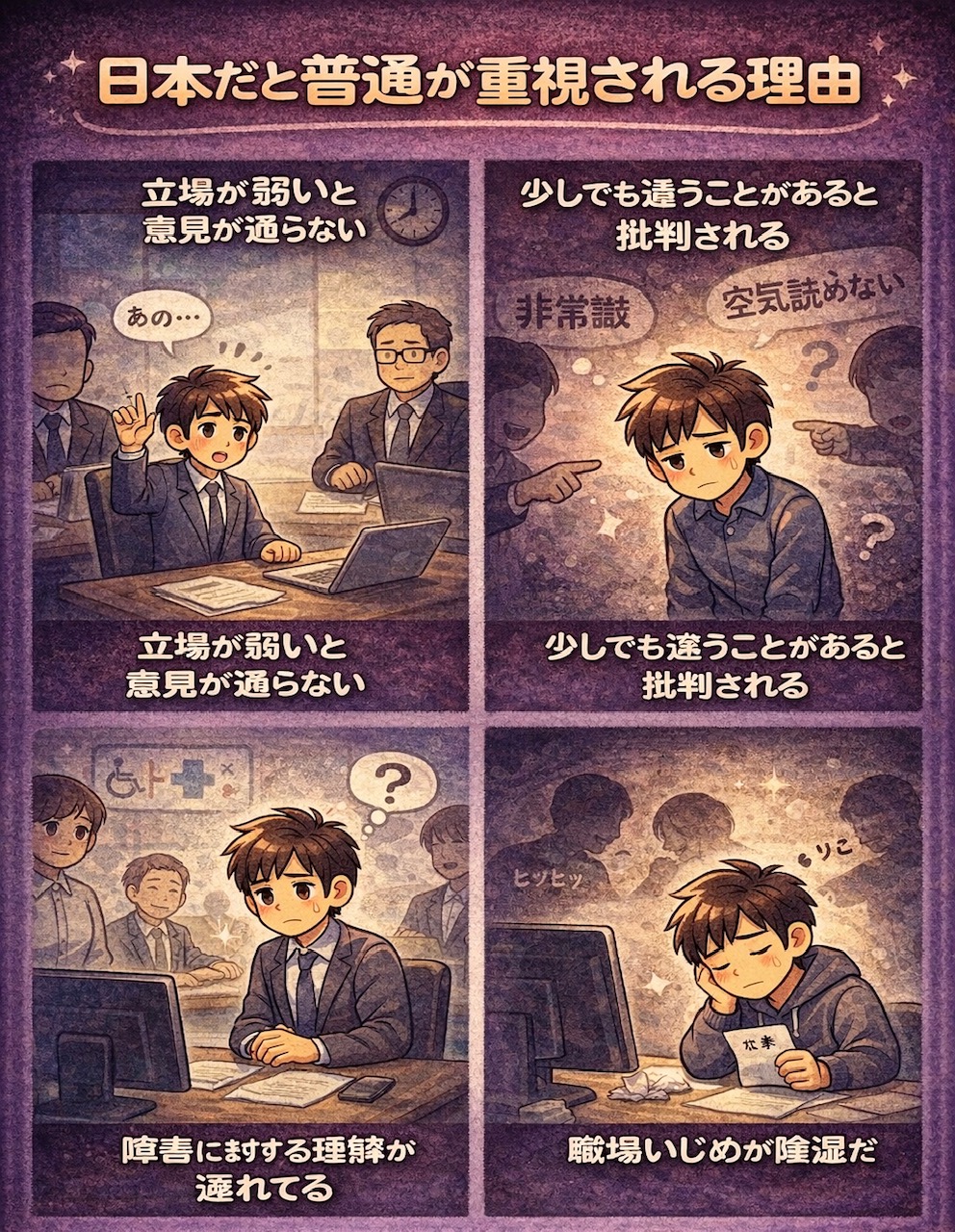 普通が普通が重視される理由