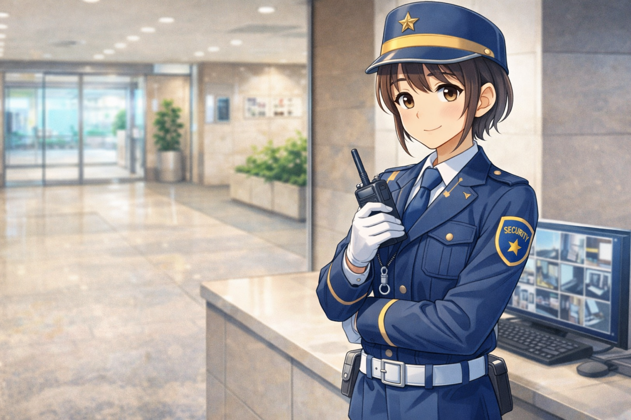 発達障害の女性なら施設警備員が優遇されやすい理由