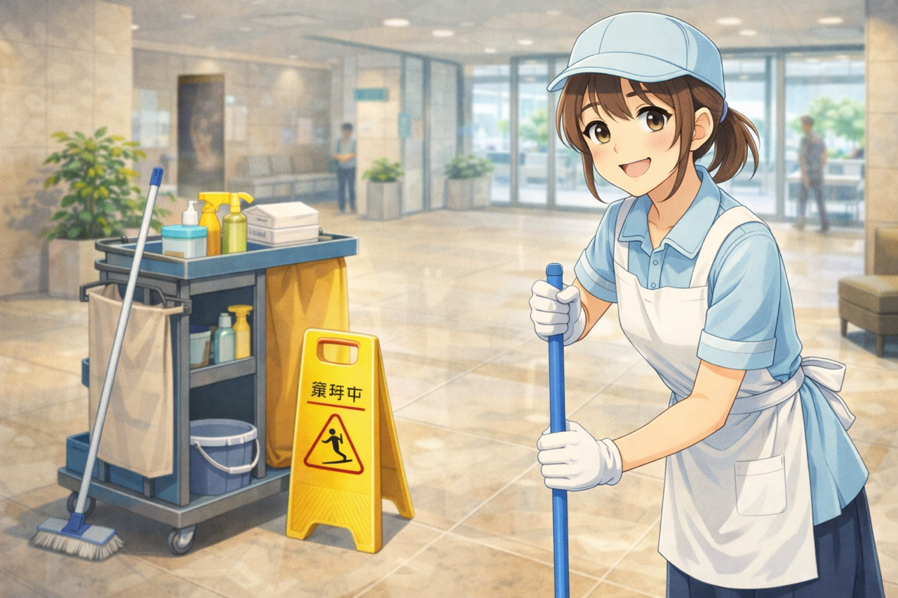 施設清掃のリアル｜アスペルガー向きと言われる理由